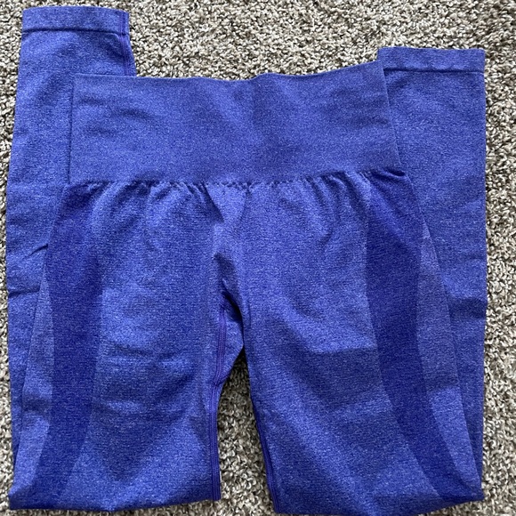 NVGTN contour leggings size small electric blue - Picture 2 of 3